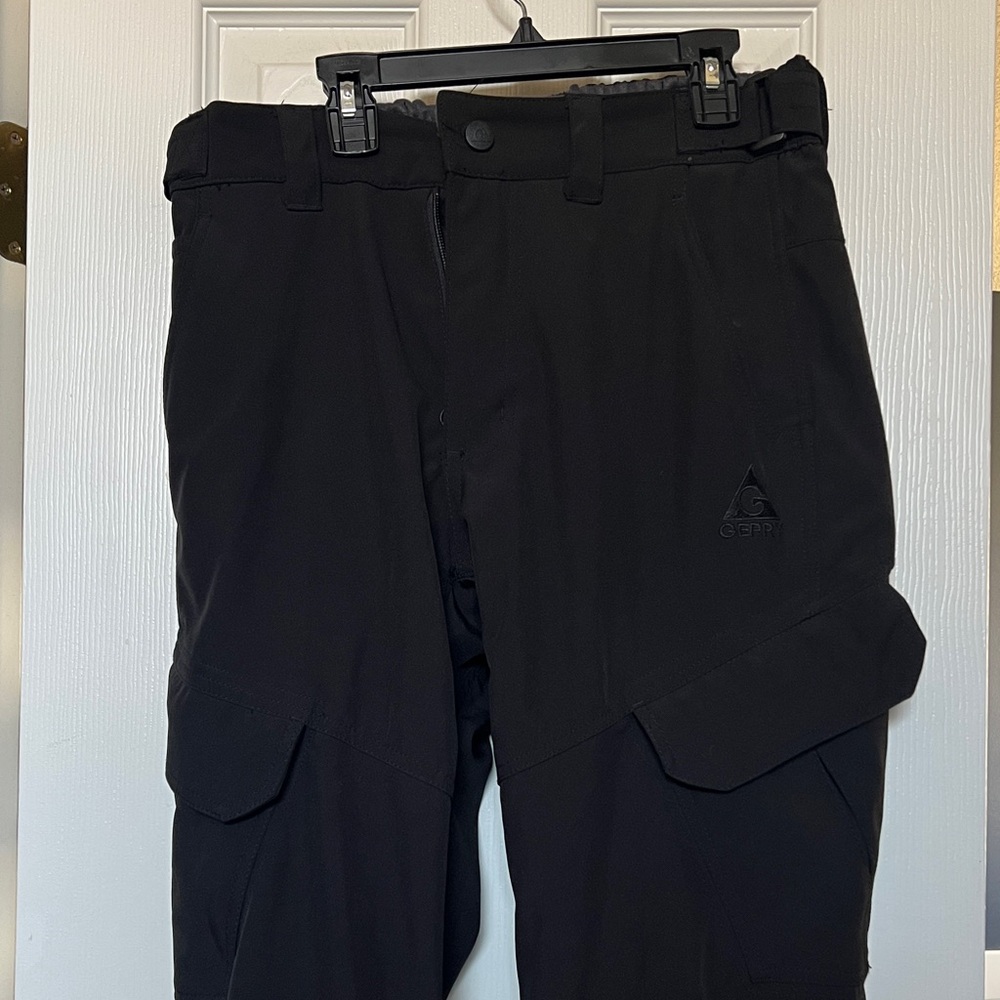 Men's Black Cargo Pants